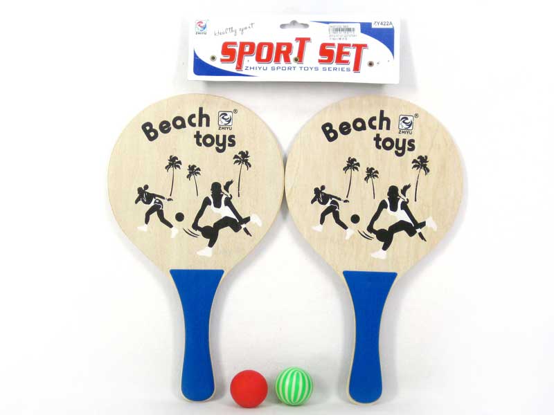 Wooden Sand Racquet toys