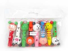 Wooden Whistle(8in1) toys