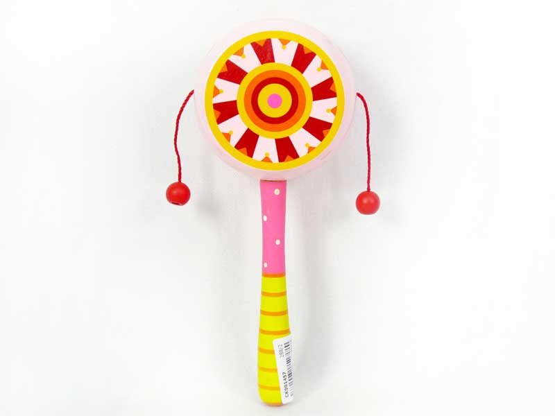 Wooden Rattle-drum toys