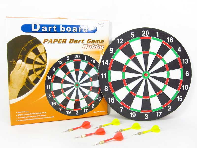 15"Wooden Dart Game toys