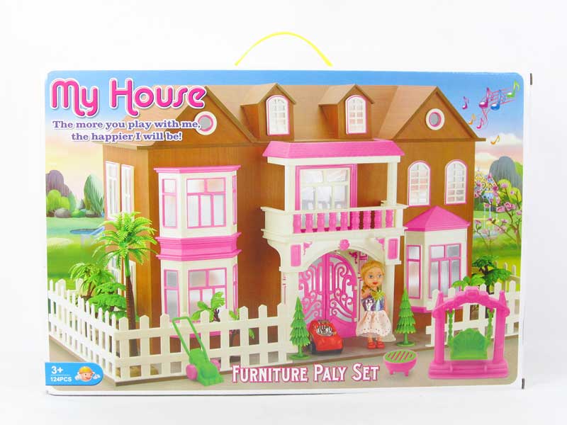 Wooden House toys
