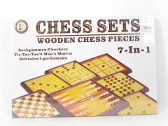 7in1 Wooden Play Chess