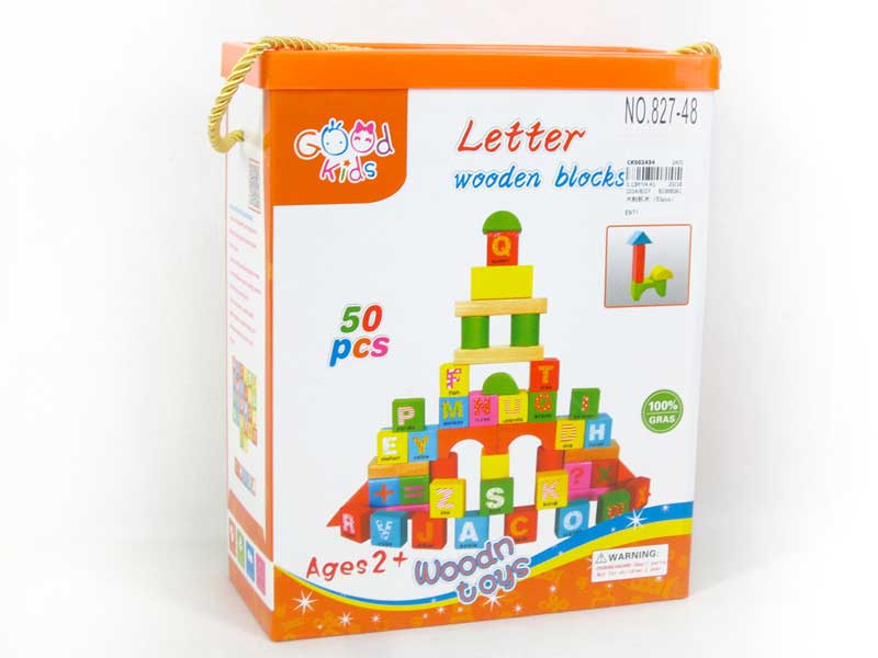 Wooden Block(50pcs) toys