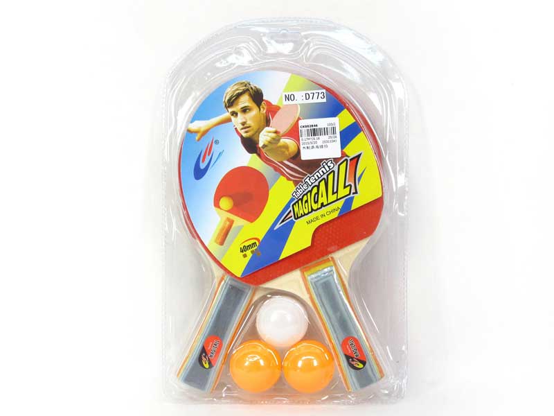 Wooden Ping-pong Set toys