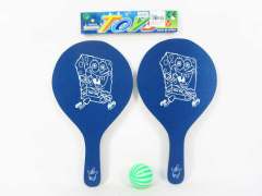 Wooden Sand Racquet(3C) toys