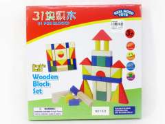Wooden Blocks(31pcs) toys