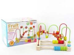 Wooden Fruit Calculated Maze toys