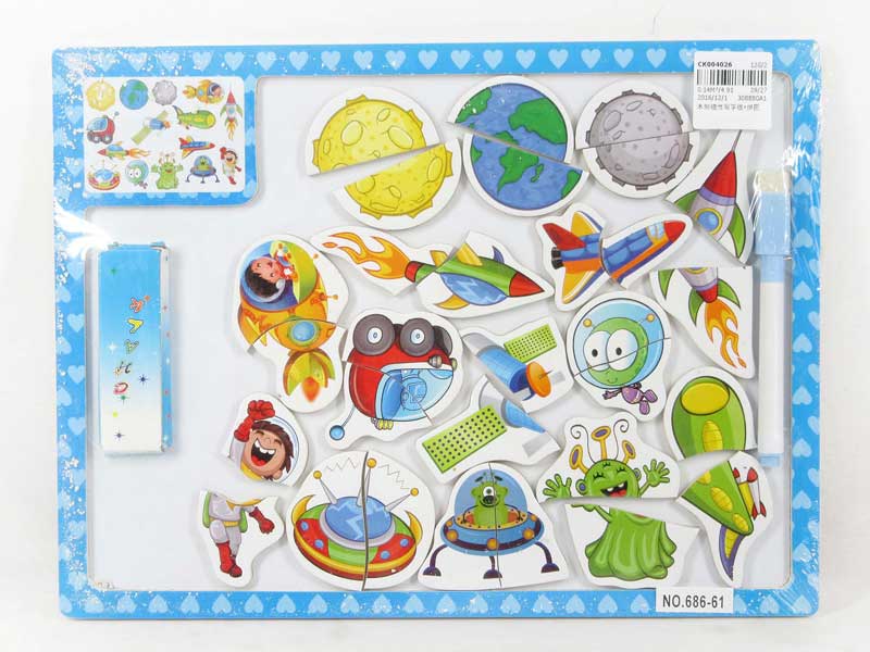Wooden Drawing Board & Puzzle toys
