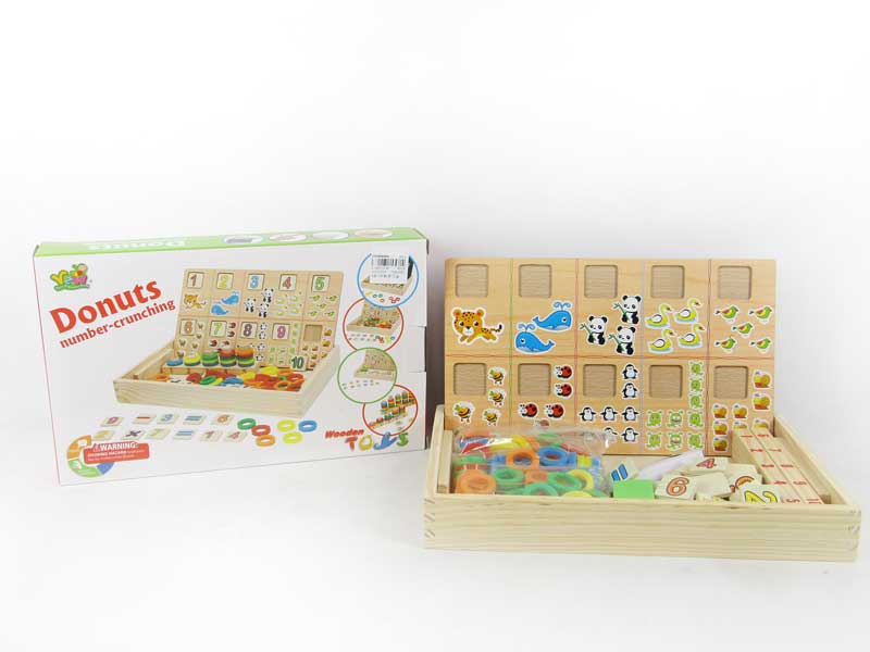 4in1 Wooden Study Box toys