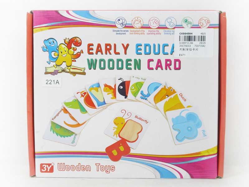 Wooden Card toys