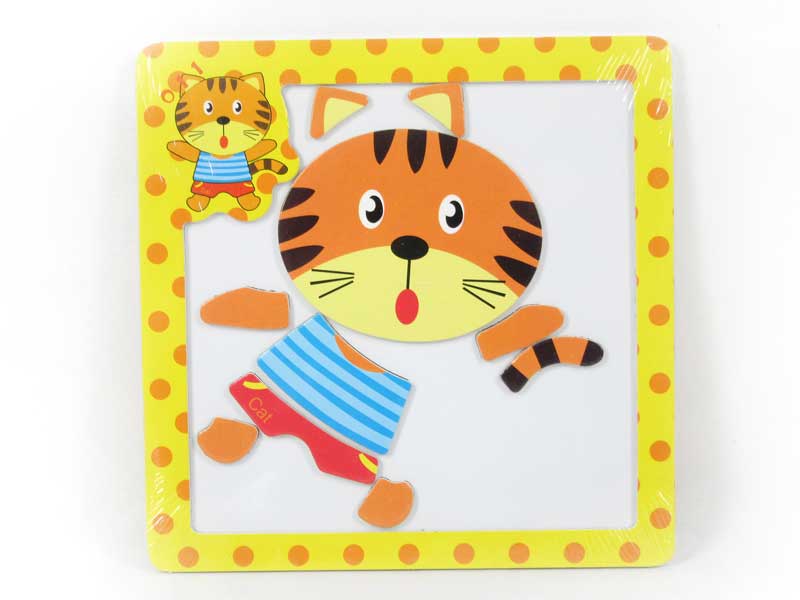 Wooden Magnetic Puzzle toys
