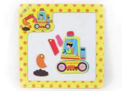 Wooden Magnetic Puzzle toys