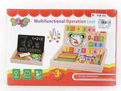 Wooden Multifunctional Operation Learning Box toys