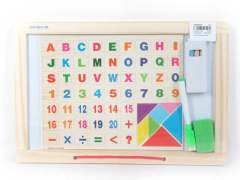 Wooden Black Board & Magnetic Latter & Number toys