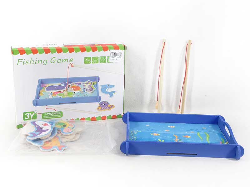 Wooden Fishing Game Set toys