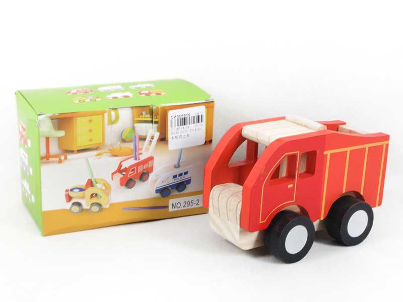 Wooden Clay Car toys