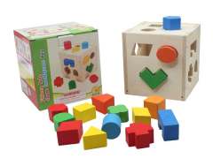 Wooden Blocks Box
