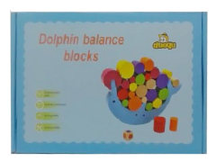 Wooden Dolphin Balance Blocks