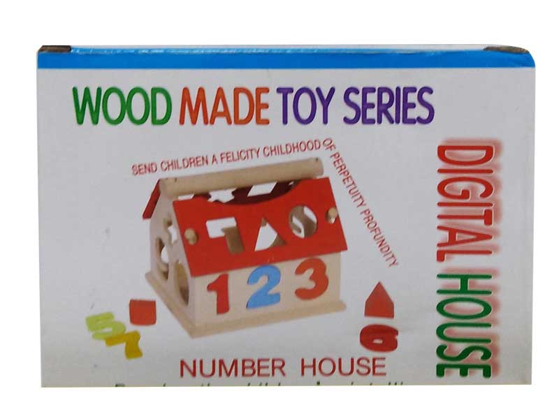 Wooden House toys