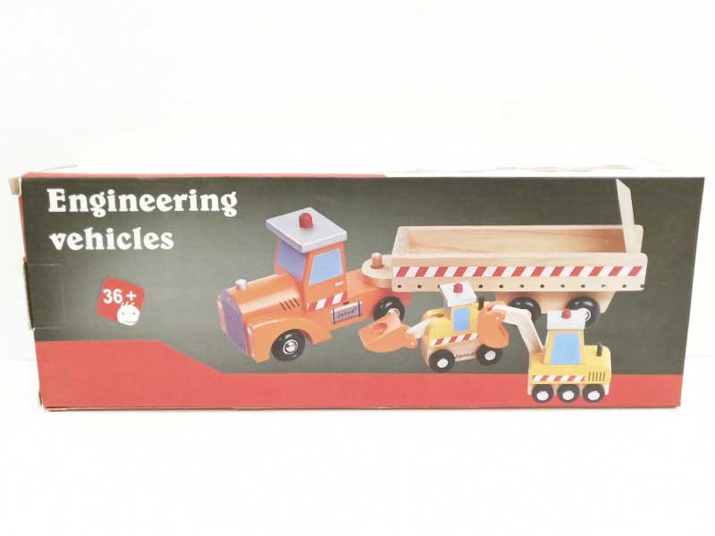 Wooden Construct  Car toys