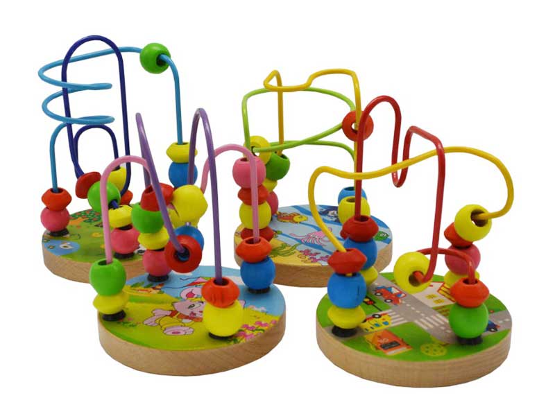 Wooden Round Bead(4S) toys