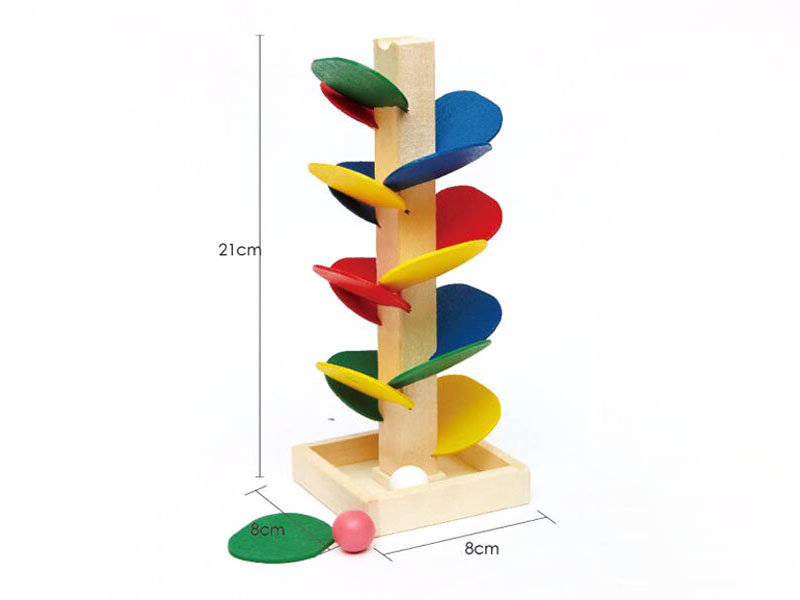 Wooden Leave Pathway Tower toys