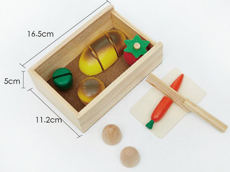 Wooden Food Cut toys