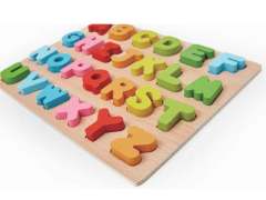 Wooden Preschool Colorful Letter Board