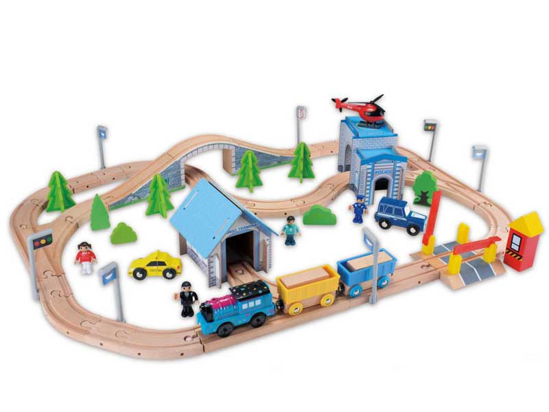 Wooden Track Series(80pcs) toys