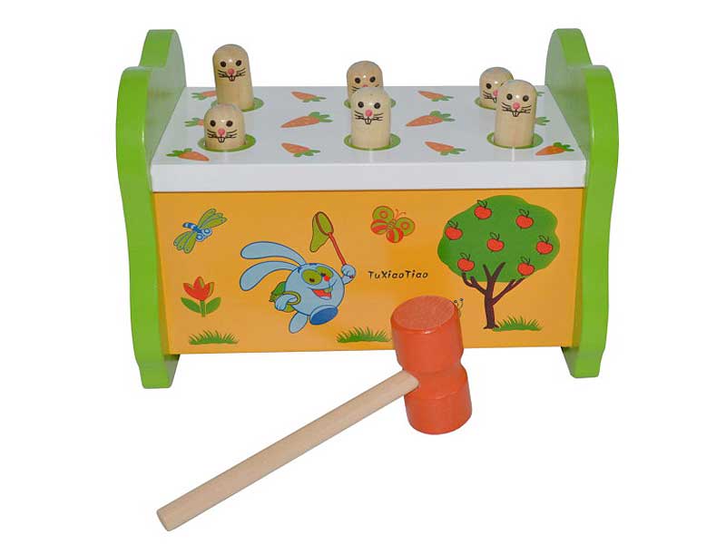 Wooden Hamster Fight toys