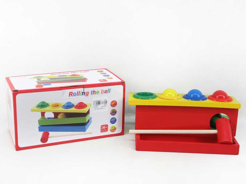 Wooden Rolling The Ball toys