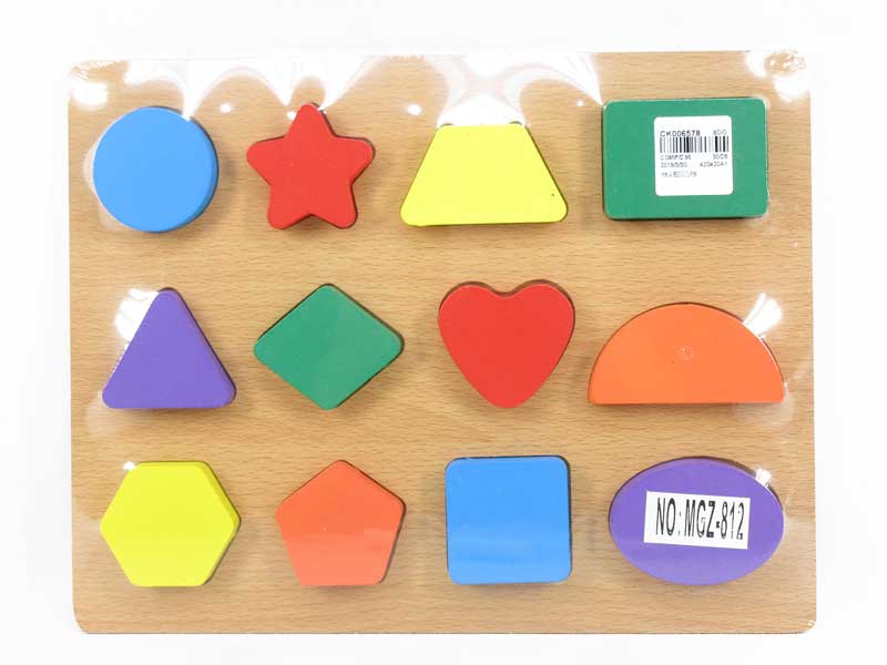 Wooden Graphic Geometry Board toys