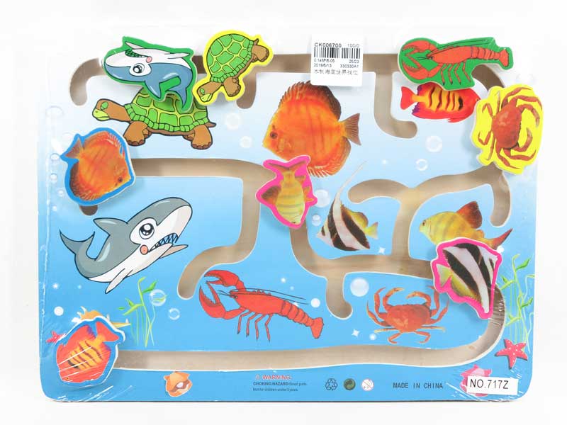 Wooden Seabed World Search toys