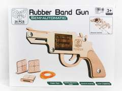 Wooden Rubber Band Gun(35pcs)