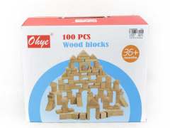Wooden Blocks(100pcs)