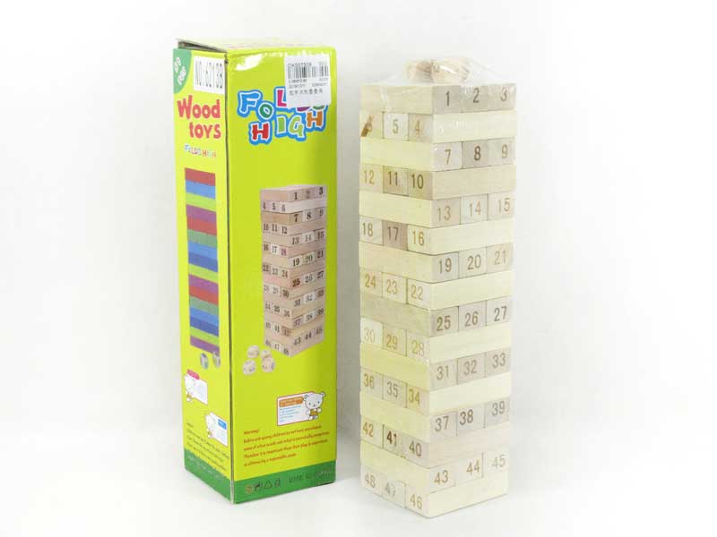 Wooden Stack Height toys