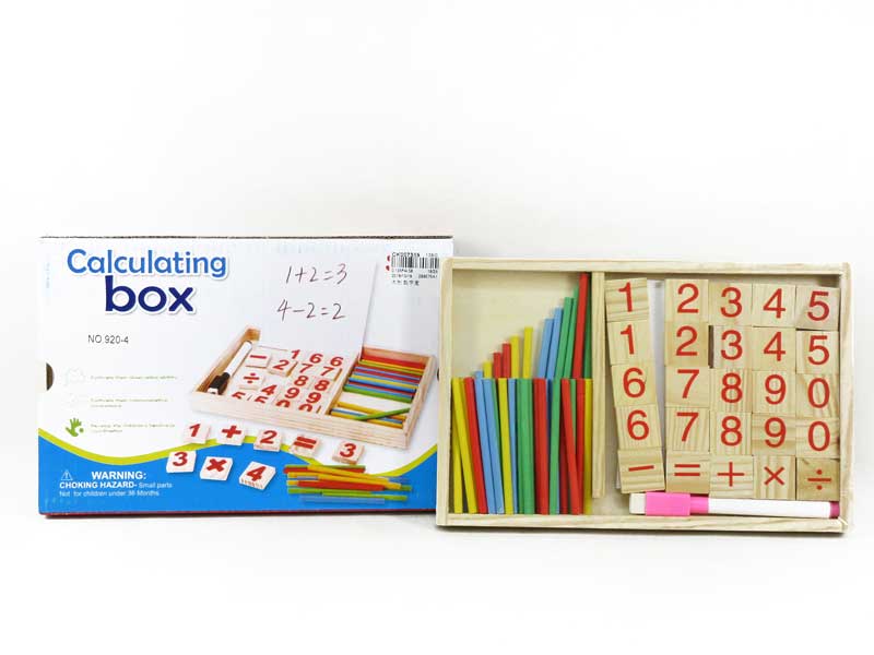 Wooden Calculating Box toys