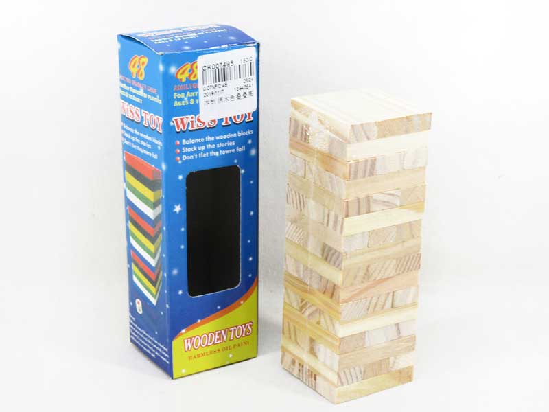 Wooden Blocks(48pcs) toys