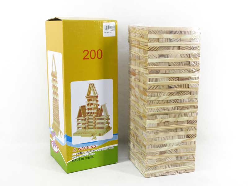 Wooden Blocks(200pcs) toys