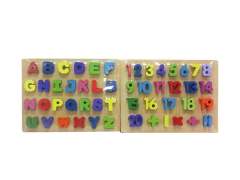 Wooden letter & Numbers Board(2S)