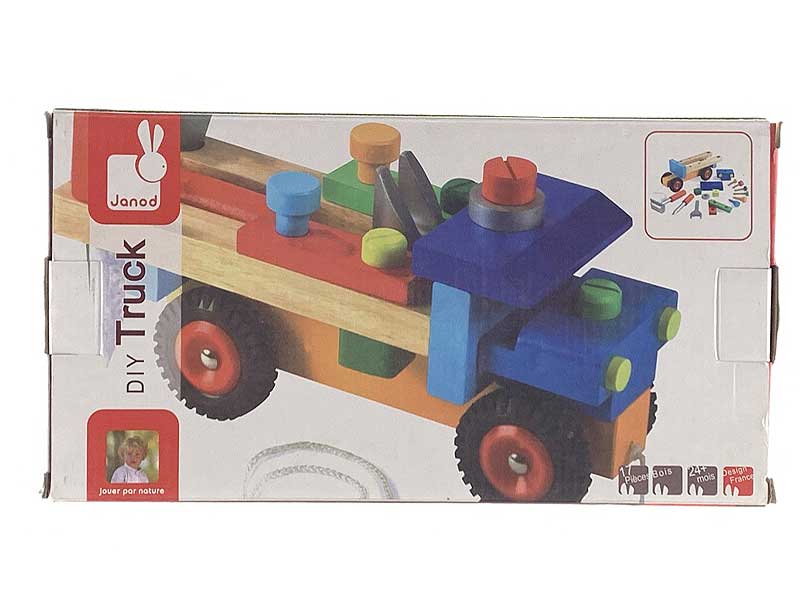 Wooden Tool Car toys
