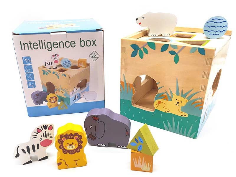 Wooden Blocks Box toys