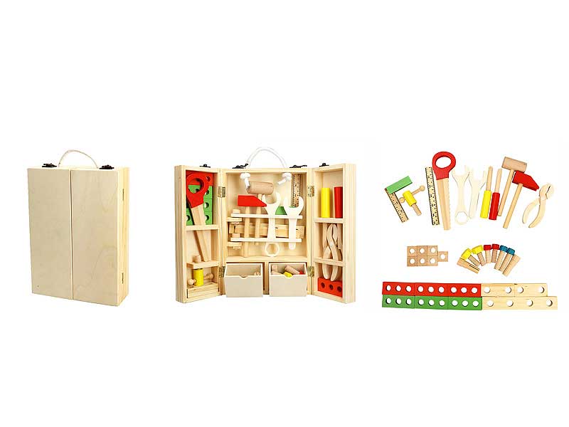 Wooden Toolbox toys