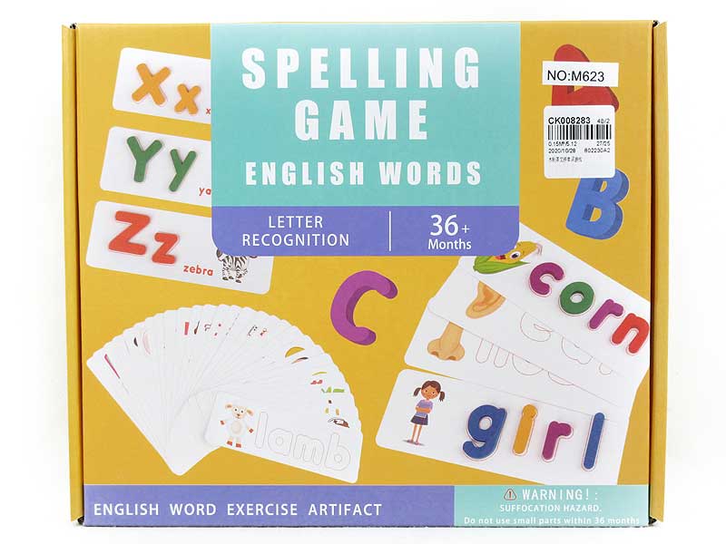 Wooden English Word Game toys