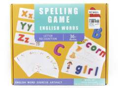 Wooden English Word Game