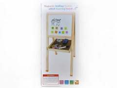 Wooden Magnetic Double Sided Writing Board