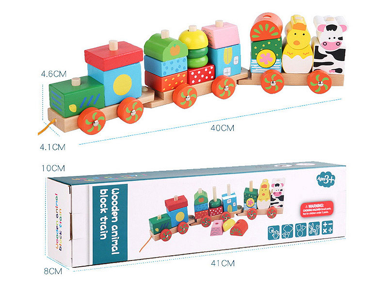 Wooden Trailer toys