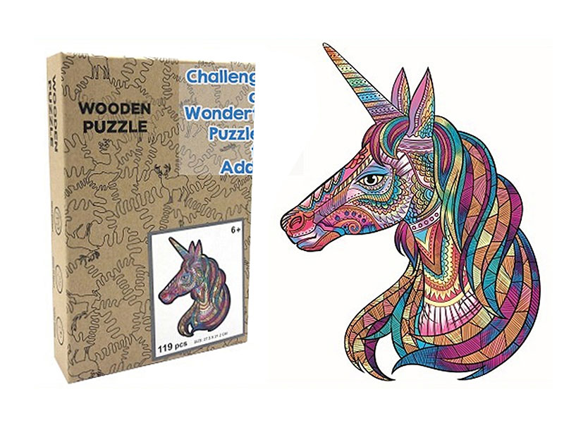 Wooden Puzzle(119pcs) toys