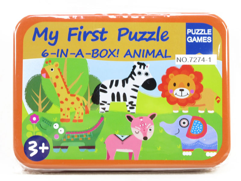 6in1 Wooden Puzzle toys