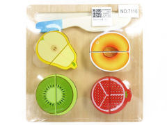 Wood Cut Fruit toys